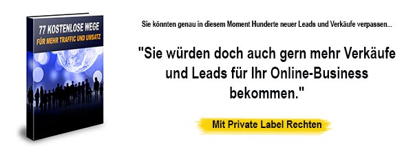 77 kostenlose Wege für mehr Umsatz und Traffic